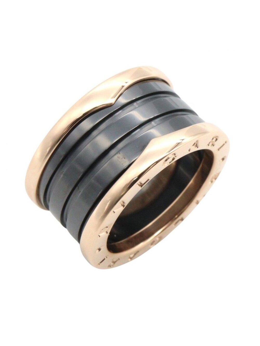 Bvlgari Ring B.zero1 Band 18k Pink Gold
